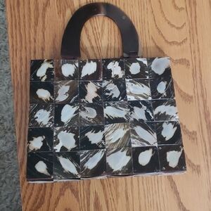Shell and Horn Vintage Purse